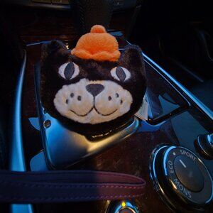 Jellycat Black and White Cat Bag Tag Charm